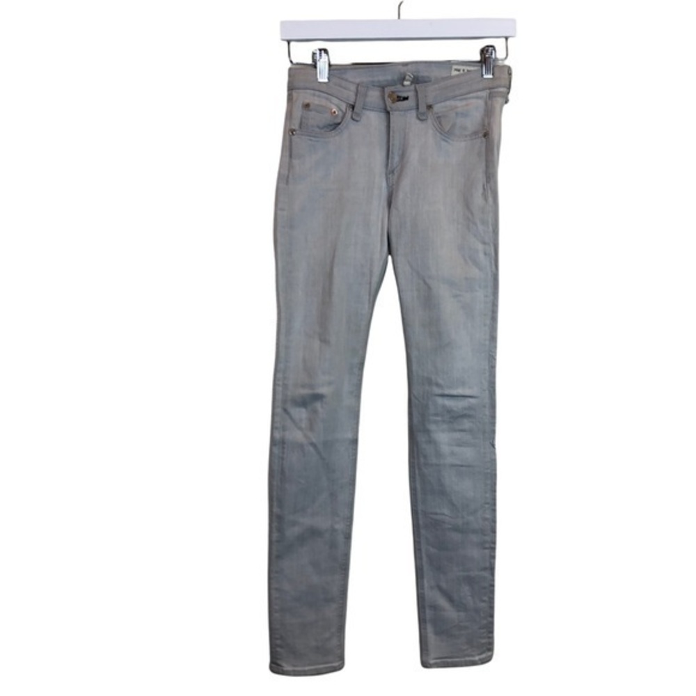 Rag & Bone Light Grey Skinny Jeans